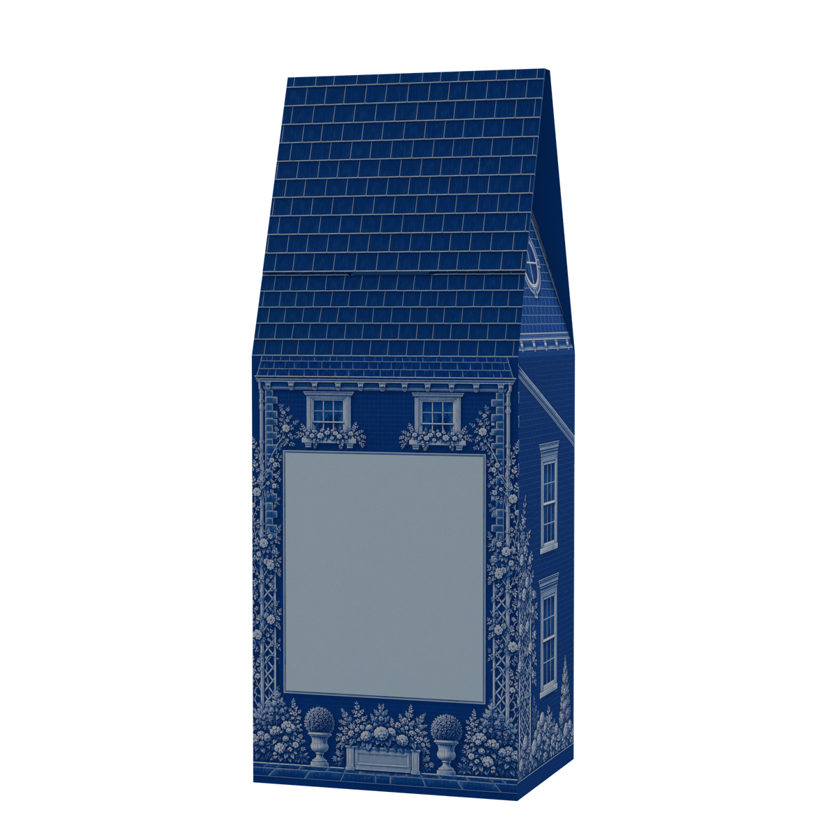 Blueprint Home personalized coffee gift box, back angled view