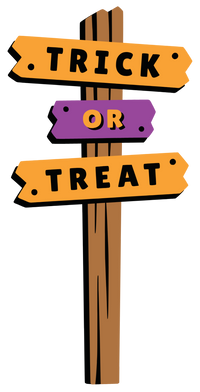 Trick Or Treat Sign