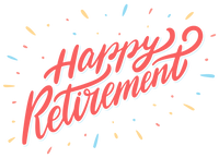 Happy Retirement Confetti