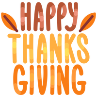 Happy Thanksgiving Leaves
