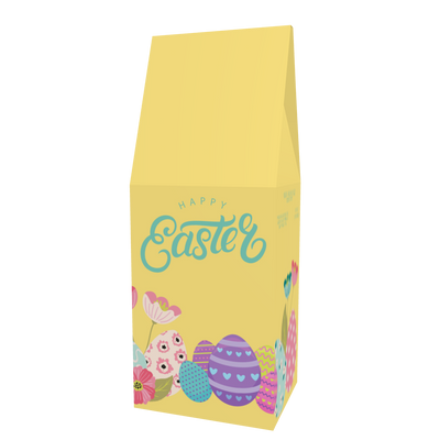 Personalized Easter Coffee Box - Front View featuring main design