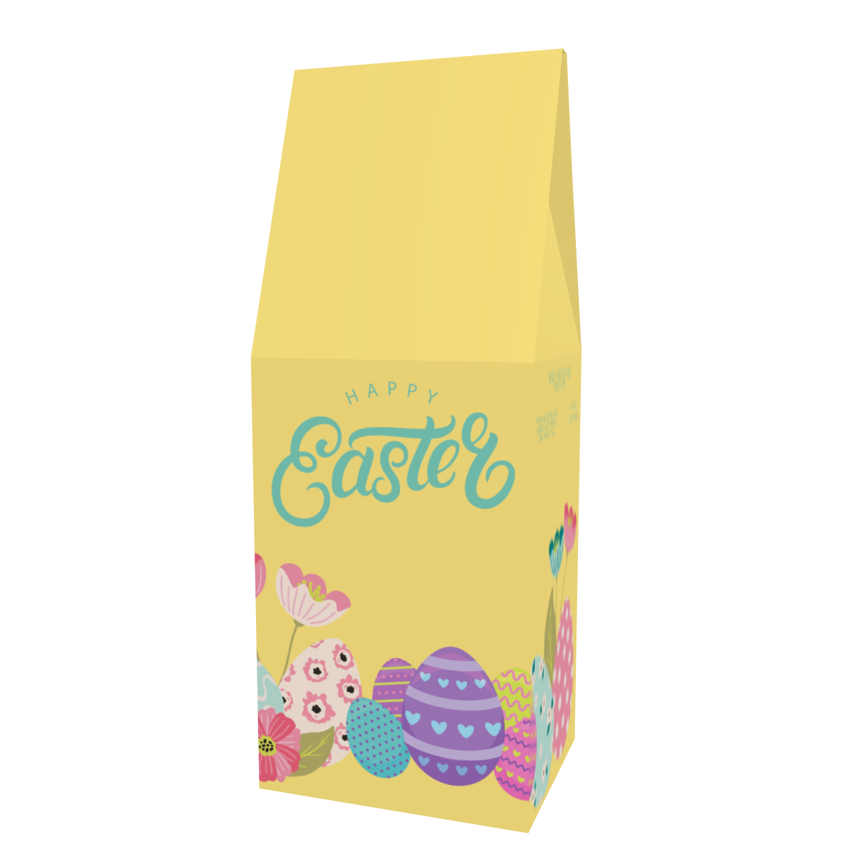 Personalized Easter Coffee Box - Front View featuring main design