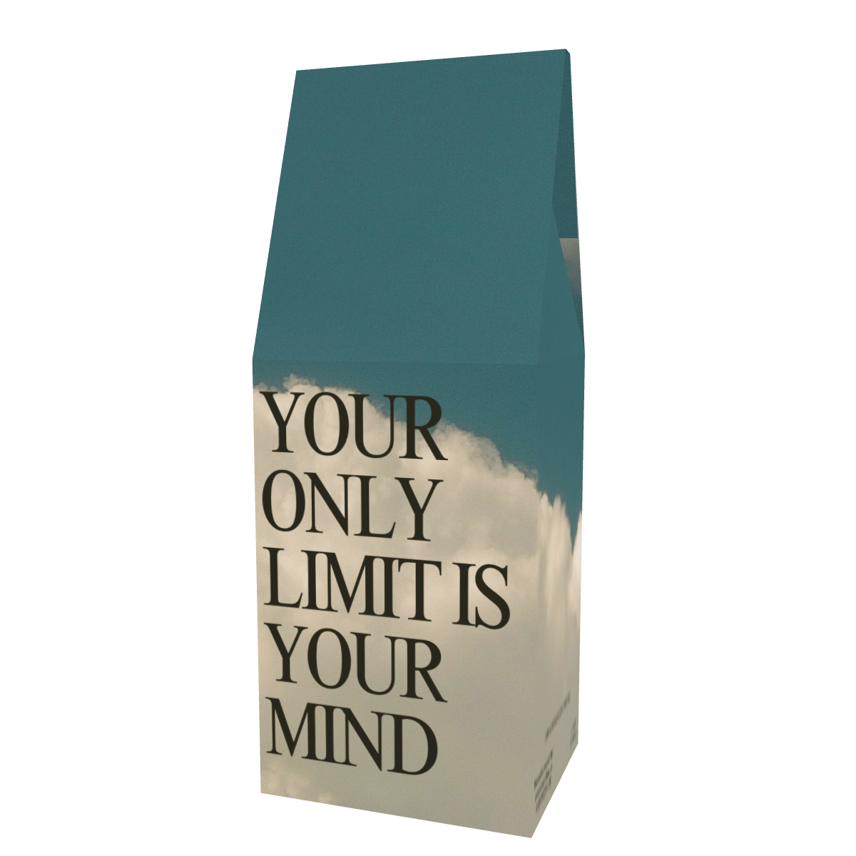 Personalized Limitless Mind Coffee Box - Front View featuring main design