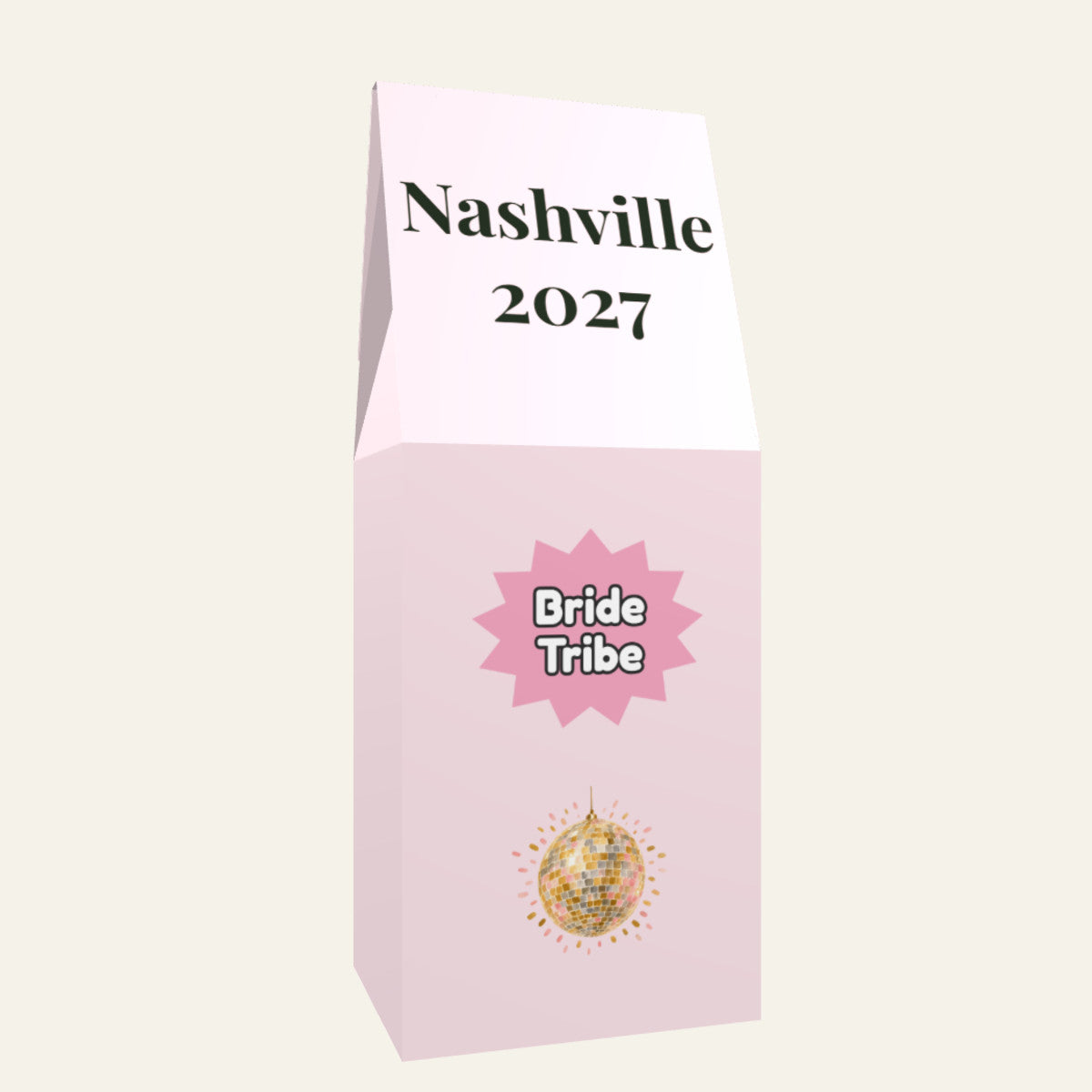 Personalized Bachelorette coffee gift box, a bachelorette party favor