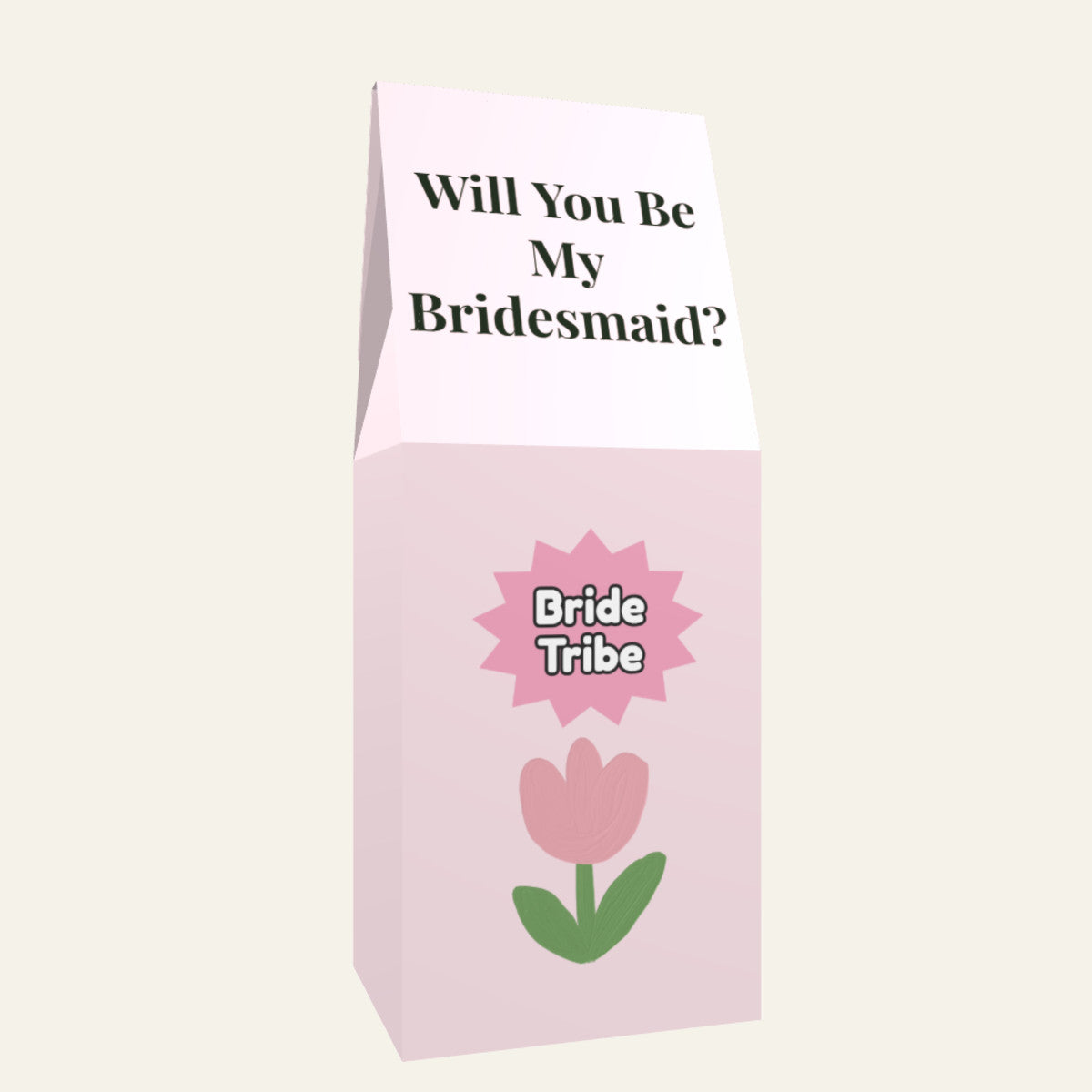 Personalized Bridesmaid Proposal coffee gift box, a bridesmaid proposal