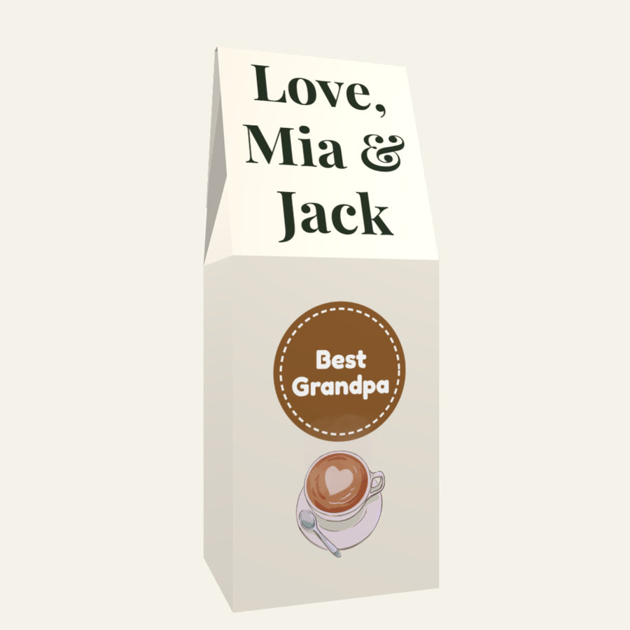 Personalized Grandpa Coffee Box
