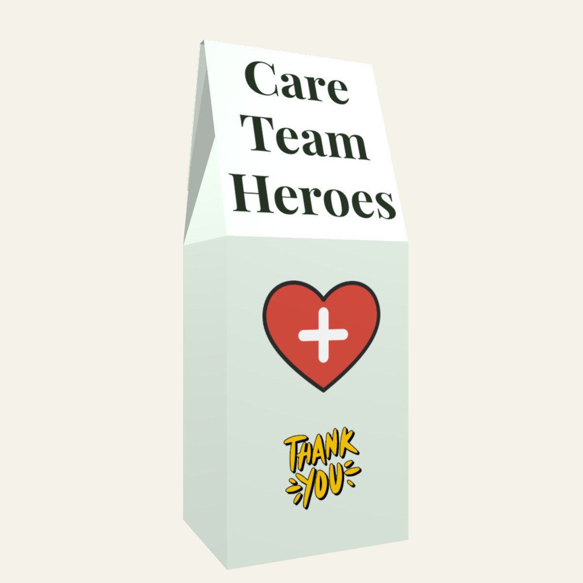 Personalized Healthcare Hero coffee gift box, a healthcare worker appreciation gift