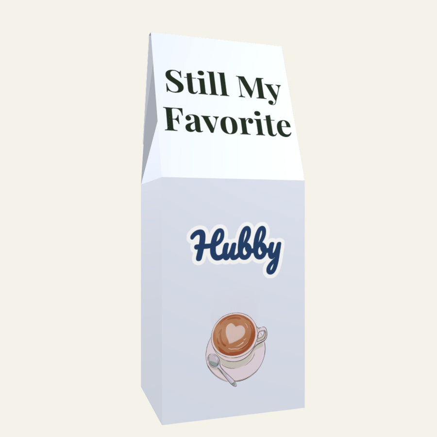 Personalized Hubby Coffee Box