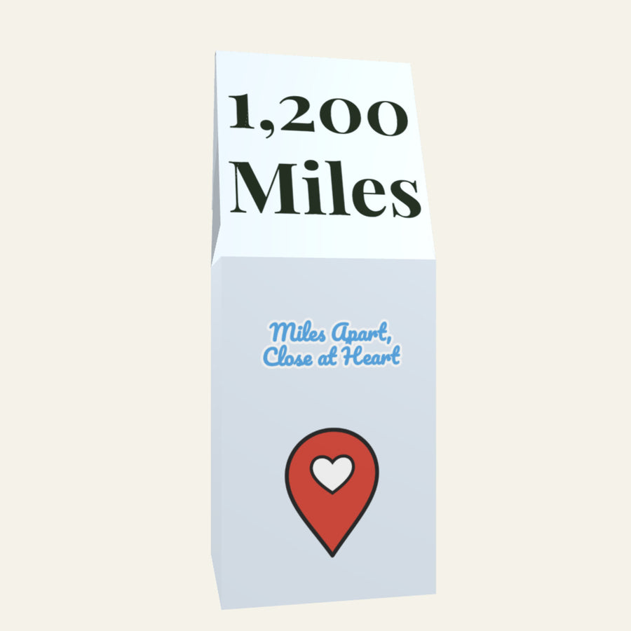 Personalized Long Distance Coffee Box