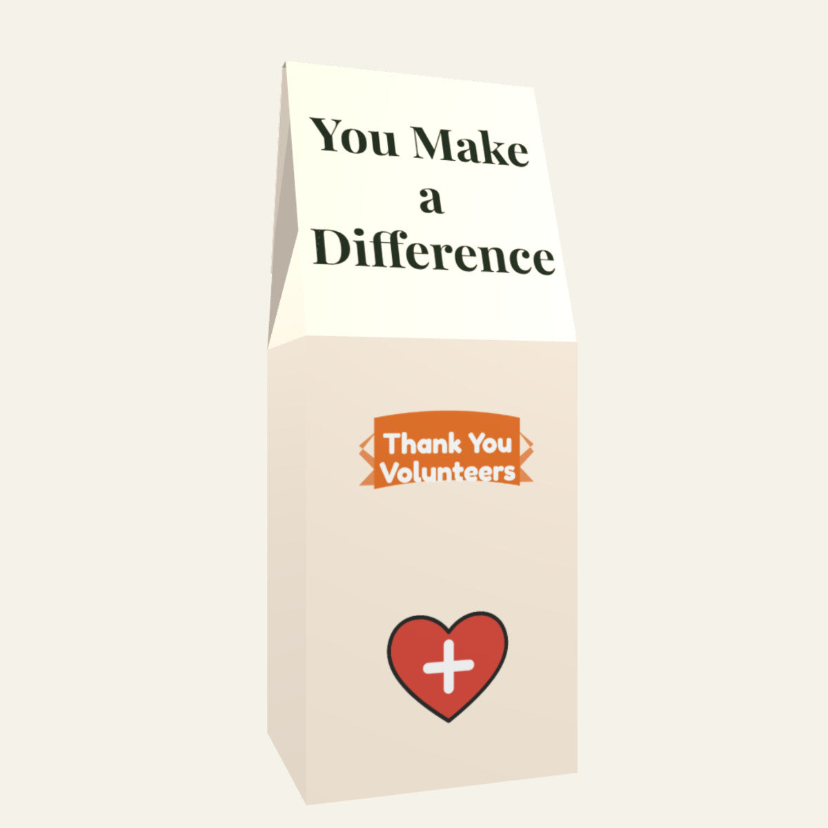 Personalized Volunteer coffee gift box, a volunteer appreciation gift