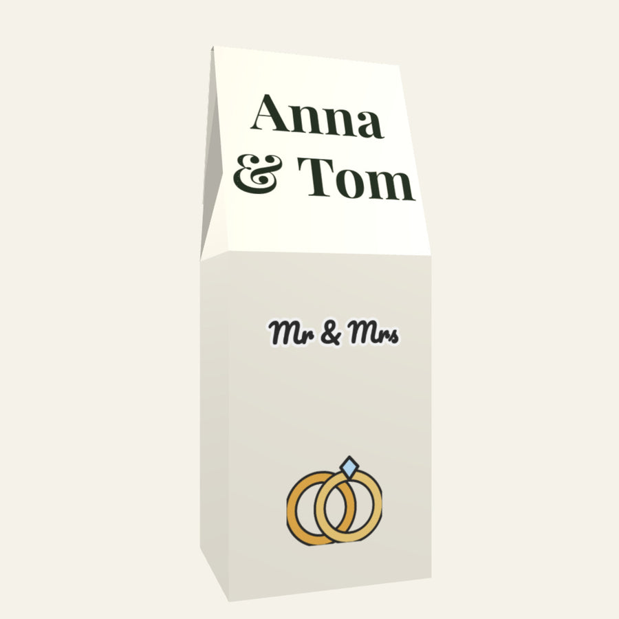 Personalized Wedding Welcome Coffee Box