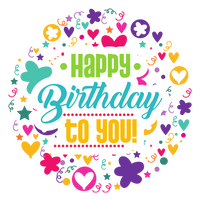 Happy Birthday Floral