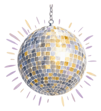 Silver Disco Ball