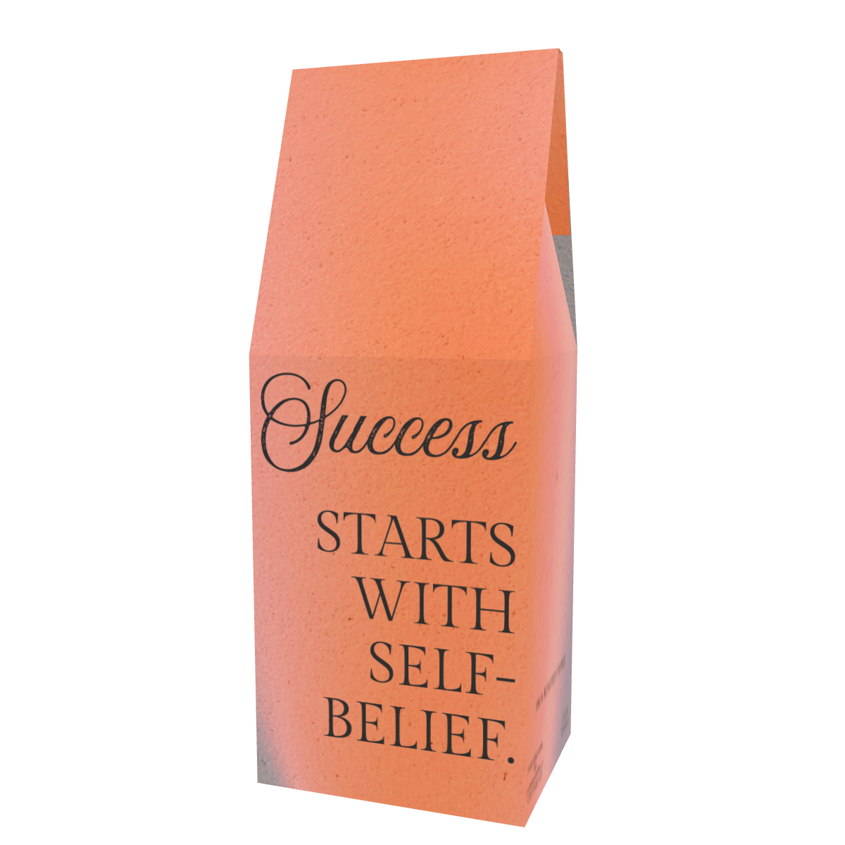 Personalized Success Coffee Box - Front View featuring main design